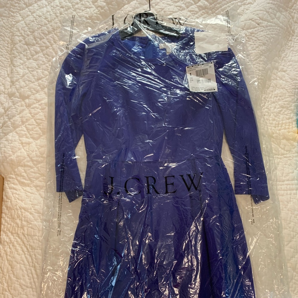 Blue J.Crew dress